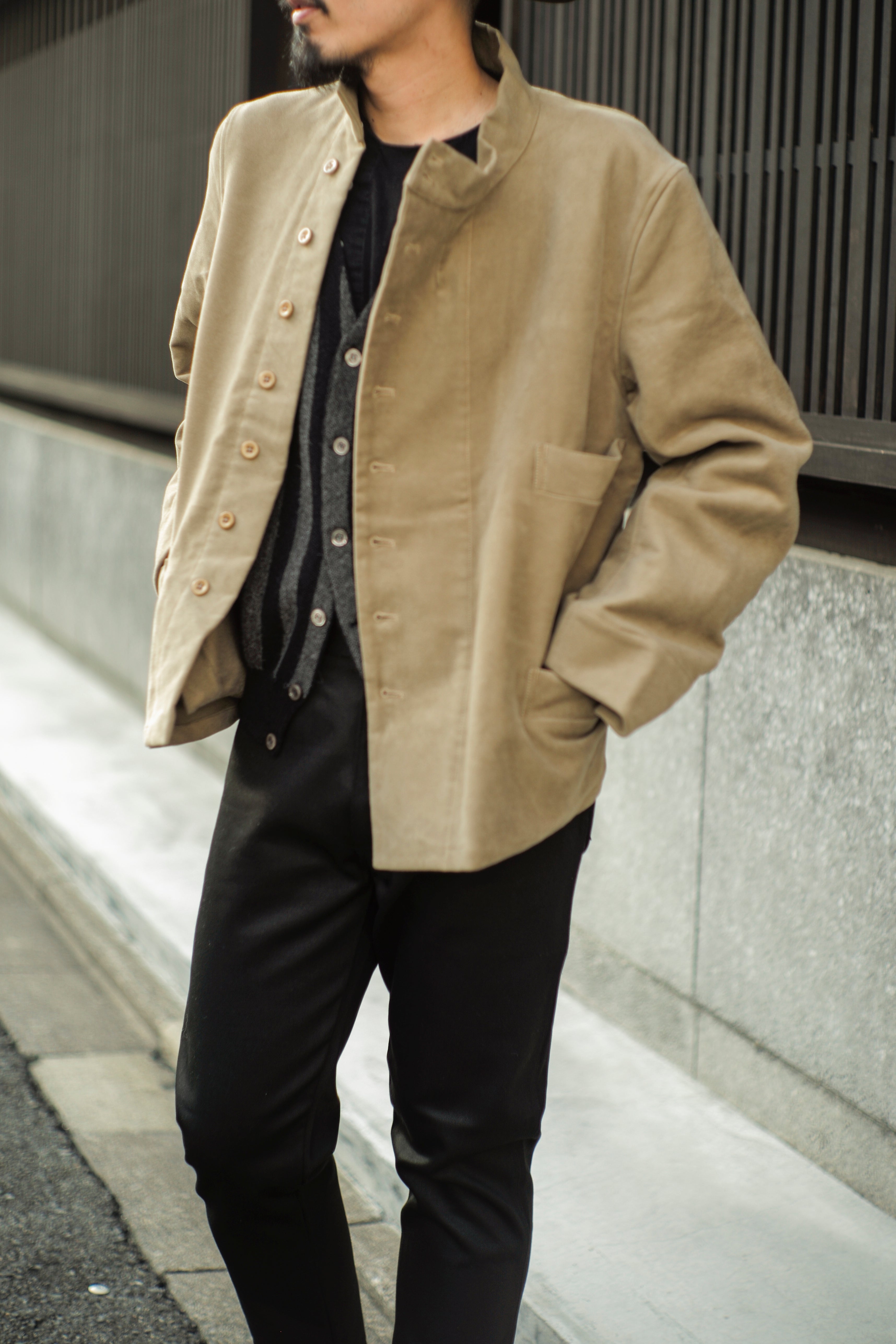 アナトミカ 1839 ENGLISH MOLESKIN 1839 - ENGLISH MOLESKIN - BLACK – ANATOMICA KYOTO アナトミカ京都