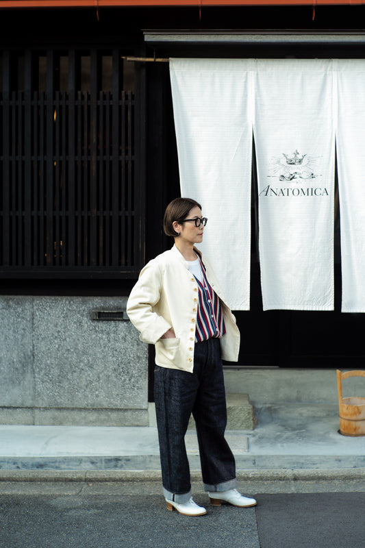 【NAKA】DOLMAN BABY CORDUROY CREAM STYLING