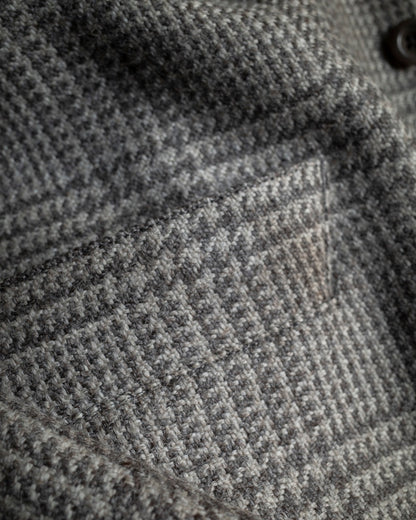 DOLMAN - FOX ORGANIC GLENN CHECK - GREY