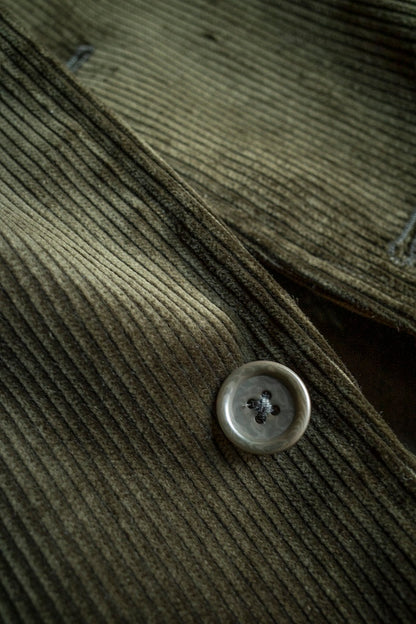 HOBEREAU - HEAVY CORDUROY - DARK OLIVE