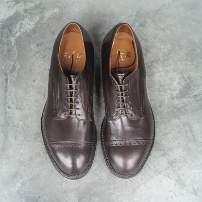 ANATOMICA by ALDEN CAP TOE OX - KID - BROWN