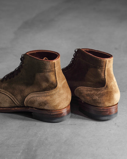 ANATOMICA by ALDEN PLANE TOE BOOT - SUEDE - SNUFF