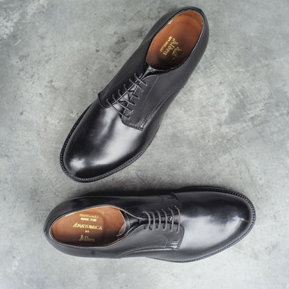 ANATOMICA by ALDEN PLANE TOE OX - CALF - BLACK