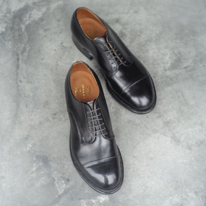 ANATOMICA by ALDEN STRAIGHT TIP OX - CALF - BLACK