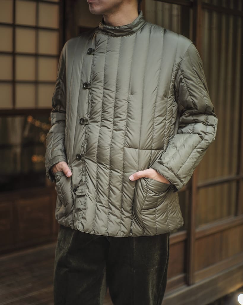 Rocky Mountain Featherbed Co. for ANATOMICA - ALEXANDER DOWN JACKET - OLIVE