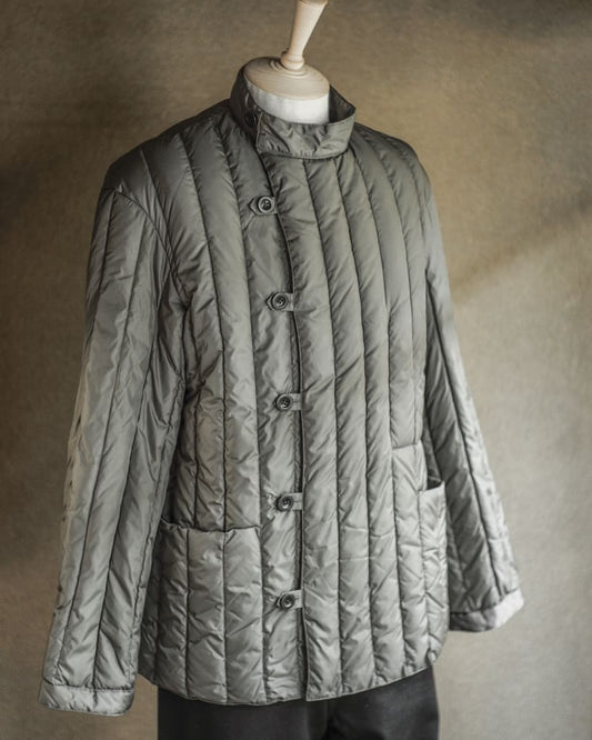 Rocky Mountain Featherbed Co. for ANATOMICA - ALEXANDER DOWN JACKET - OLIVE ＆ BLACK