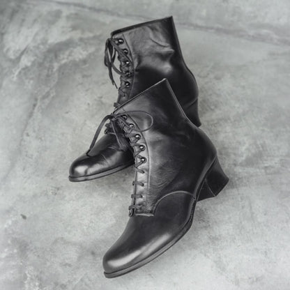 ALHAMBRA BOOT - CALF - NOIR