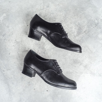 ALHAMBRA SHOES - CALF - NOIR