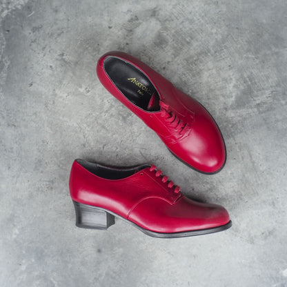 ALHAMBRA SHOES - CALF - RED