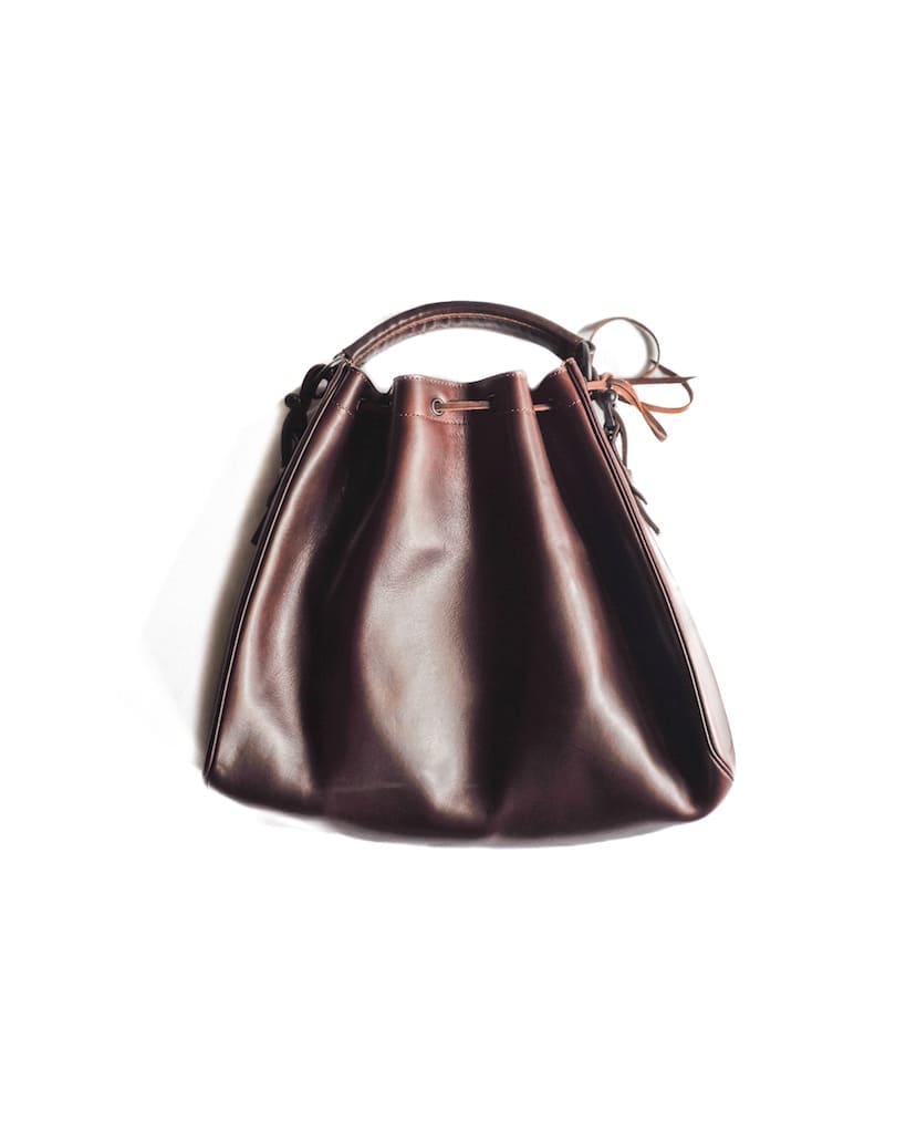 BOLSO CARTUCHO - LEATHER - BLACK & BROWN