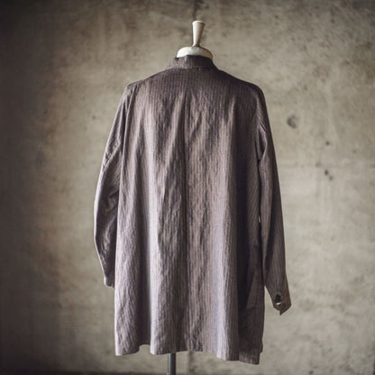 ARTHUR - IRISH LINEN - BROWN STRIPES