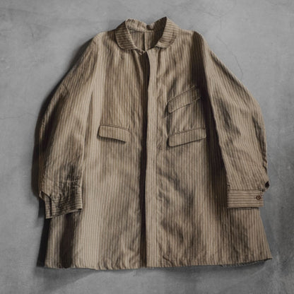 ARTHUR - IRISH LINEN - TAN STRIPES