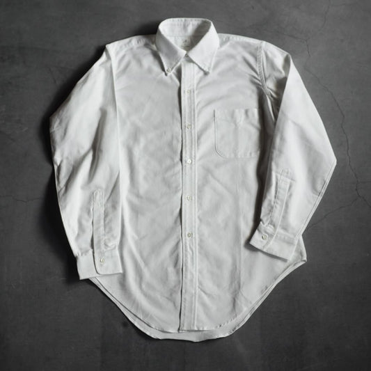BD SHIRT - IDEAL OXFORD - DULL WHITE