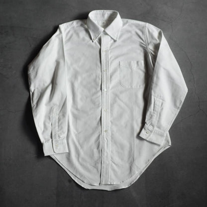 BD SHIRT - IDEAL OXFORD - DULL WHITE