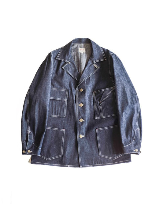BIG A CHORE JACKET Ⅰ - 10oz DENIM - INDIGO