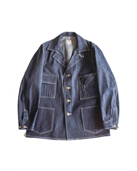 BIG A CHORE JACKET Ⅰ - 10oz DENIM - INDIGO – ANATOMICA KYOTO