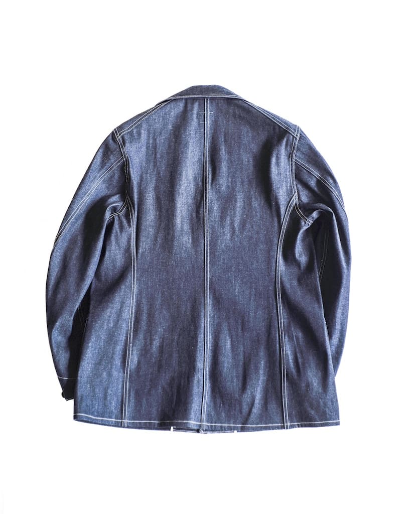 BIG A CHORE JACKET Ⅰ - 10oz DENIM - INDIGO – ANATOMICA KYOTO