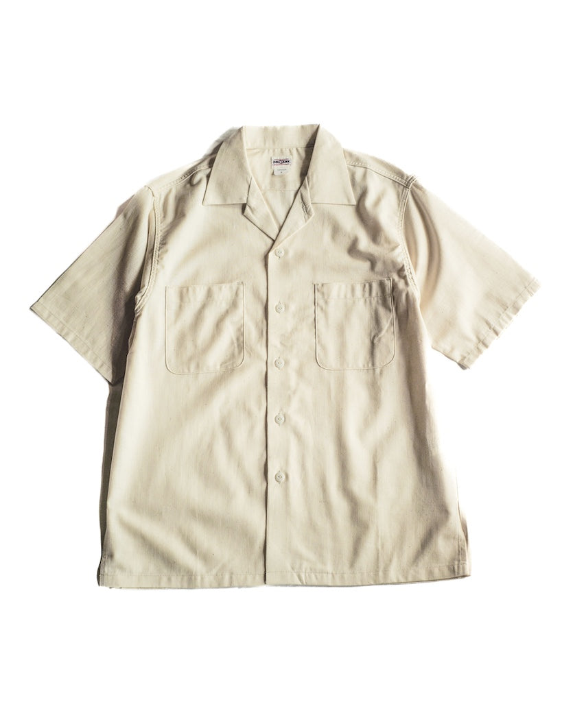 BIG YANK 1954 QLS CHAMBRAY - COTTON CHAMBRAY - INDIGO & NATURAL