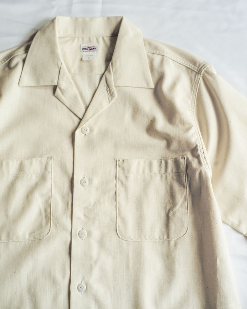 BIG YANK 1954 QLS CHAMBRAY - COTTON CHAMBRAY - INDIGO & NATURAL