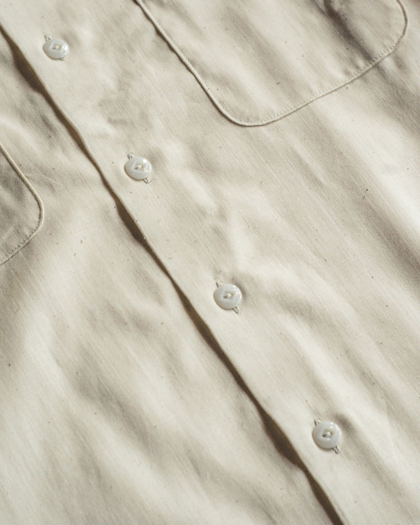 BIG YANK 1954 QLS CHAMBRAY - COTTON CHAMBRAY - INDIGO & NATURAL