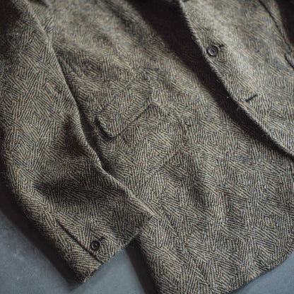CHARLY - DONEGAL TWEED - CRAZY HERRING BONE TAN