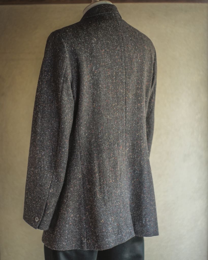 CHARLY - DONEGAL TWEED - DARK BROWN
