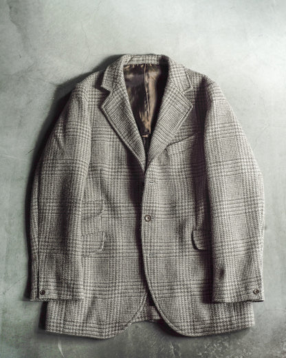 CHARLY - FOX ORGANIC GLEN CHECK - GREY