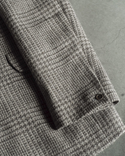 CHARLY - FOX ORGANIC GLEN CHECK - GREY