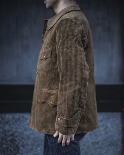 CHASSE - HEAVY CORDUROY - BROWN