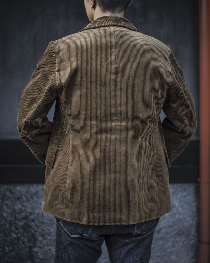 CHASSE - HEAVY CORDUROY - BROWN – ANATOMICA KYOTO アナトミカ京都