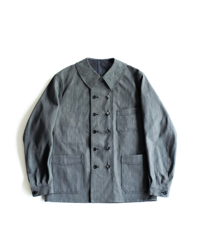CHEMINOT - COTTON - INDIGO STRIPE