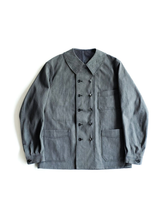 CHEMINOT - COTTON - INDIGO STRIPE