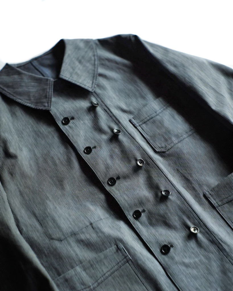 CHEMINOT - COTTON - INDIGO STRIPE