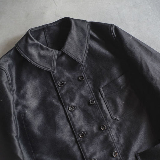 CHEMINOT - FRENCH MOLESKIN - BLACK