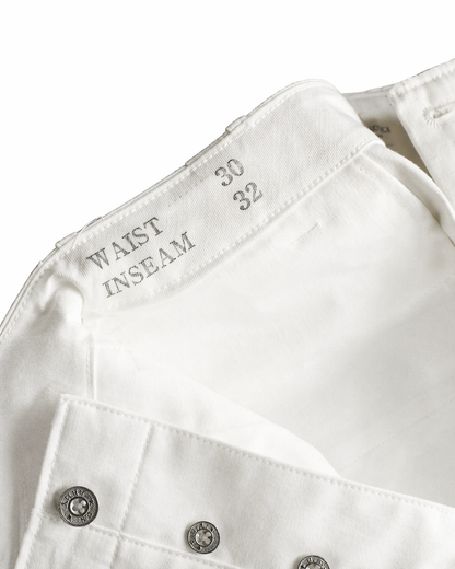 CHINO ZERO - DUCK - WHITE
