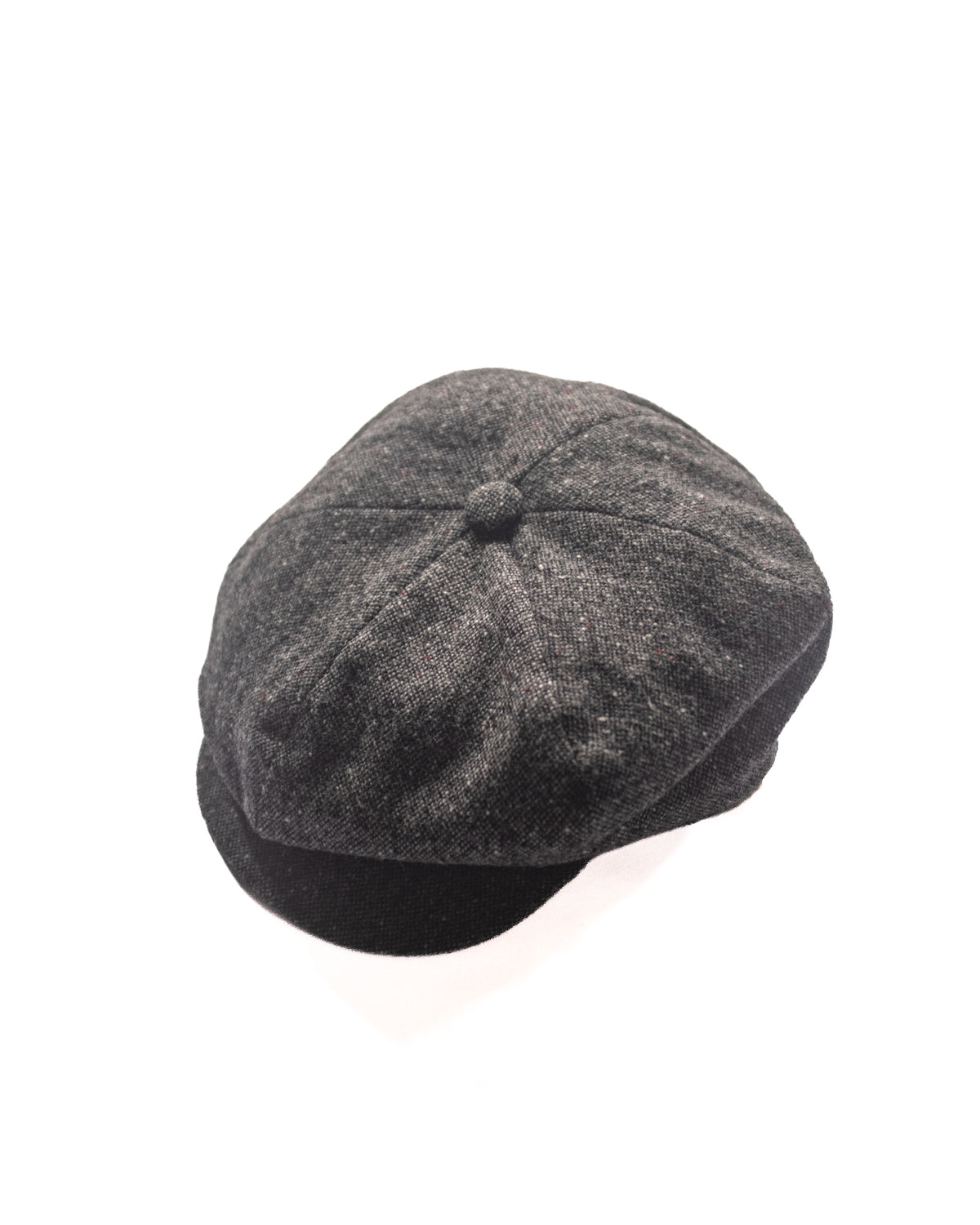 ANATOMICA by CHRISTY'S 6 PANEL CAP - DONEGAL TWEED - GREY