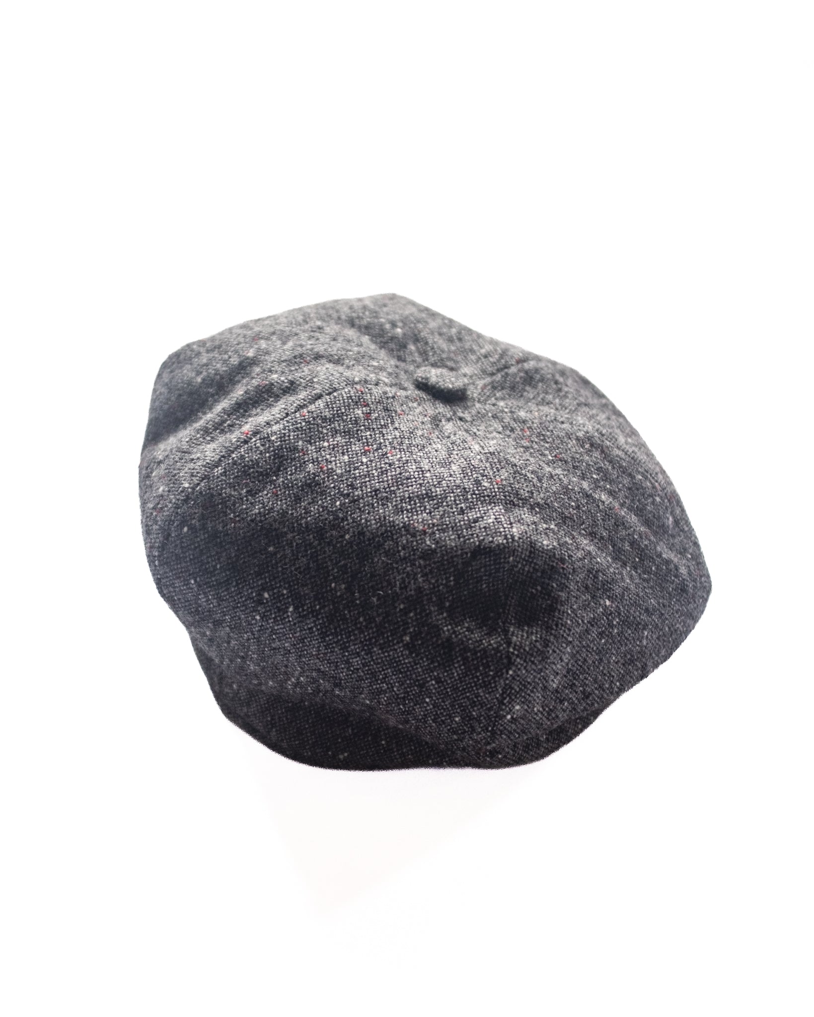 ANATOMICA by CHRISTY'S 6 PANEL CAP - DONEGAL TWEED - GREY