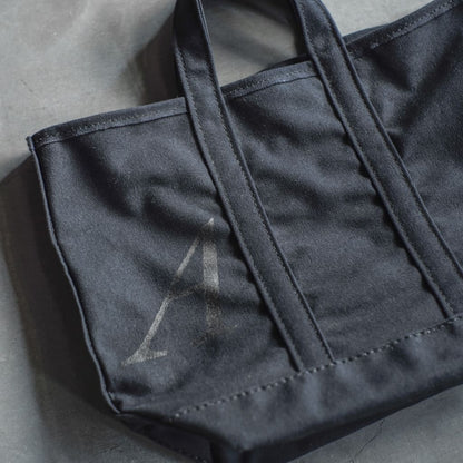 COAL BAG SMALL - COTTON CANVAS - BLACK