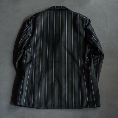 COLLEGE - WOOL  - NAVY × GREEN