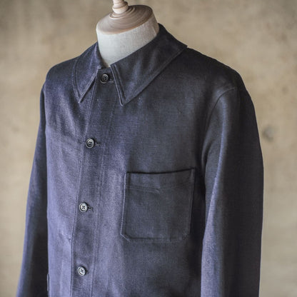 COLLETIN - COTTON CHANVRE - NAVY