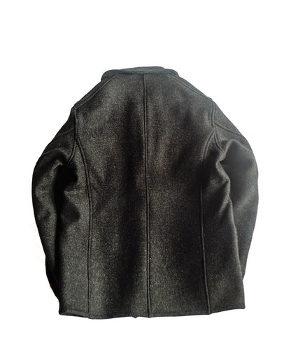 COLLETIN - DOUBLE WACE WOOL - CHARCOAL CHECK