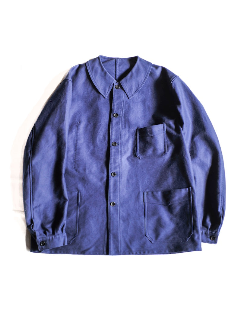 COLLETIN - FRENCH MOLESKIN - BUGATTI BLUE