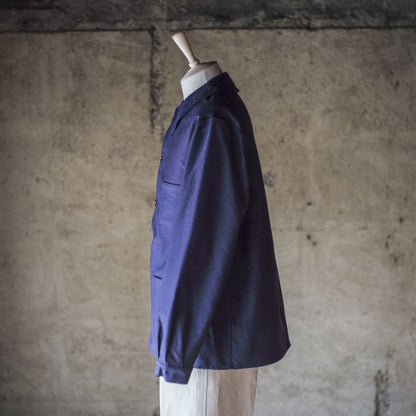 COLLETIN - FRENCH MOLESKIN - BUGATTI BLUE