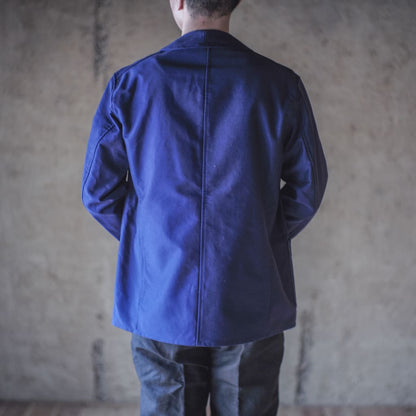 COLLETIN - FRENCH MOLESKIN - BUGATTI BLUE