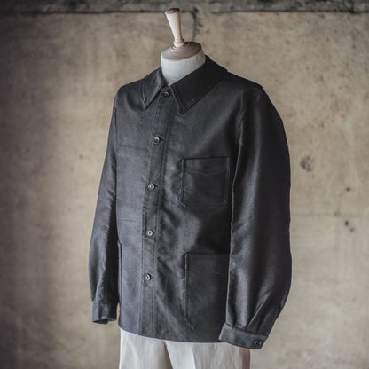 COLLETIN - GERMAN MOLESKIN - BLACK