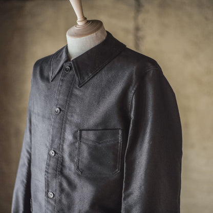 COLLETIN - GERMAN MOLESKIN - BLACK