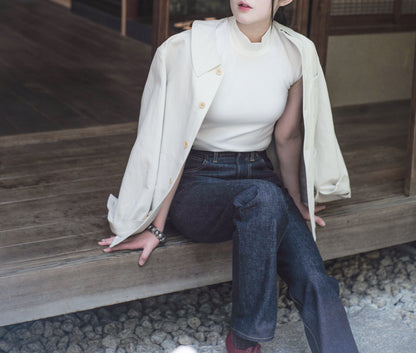 COLLETIN - METIS - DRILL ECRU