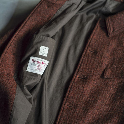 COURBET - HARRIS TWEED - RUSSETT PLAINE