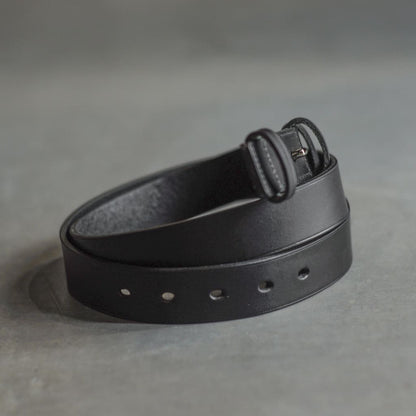 DAHLMAN ARCHITECT BELT - FULL GRAIN LEATHER - BLACK & BROWN & NATURAL