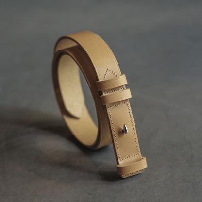 DAHLMAN ARCHITECT BELT - FULL GRAIN LEATHER - BLACK & BROWN & NATURAL